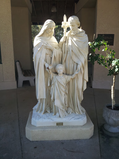 Jesus, Mary, and Joseph.