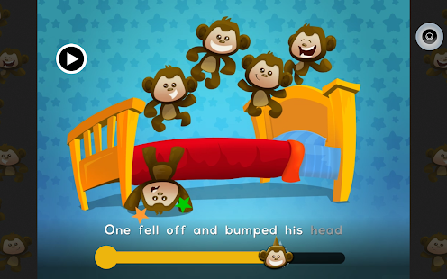 Android application Monkeys Jumping On Bed Reader screenshot