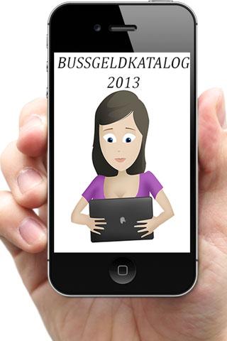 Bussgeldkatalog 2013