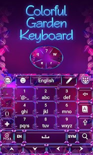 Colorful Garden Go Keyboard Screenshots 3
