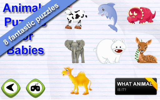 Animals Puzzles for Toddlers