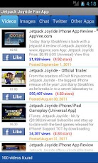 Jetpack Joyride Fan App