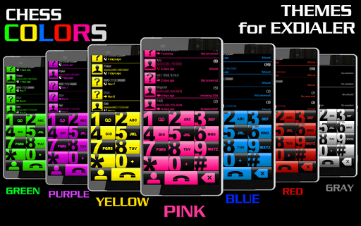 THEME CHESS PINK FOR EXDIALER