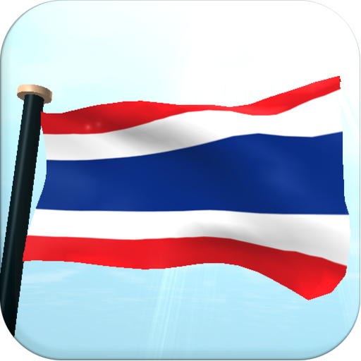 Thailand Flag 3D Wallpaper 個人化 App LOGO-APP開箱王