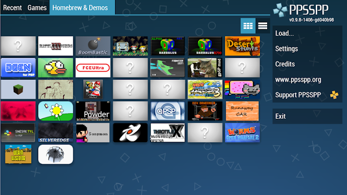    PPSSPP Gold - PSP emulator- screenshot  