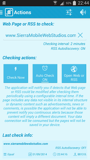 WEB RSS Watchdog Page Monitor