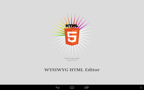 WYSIWYG HTML Editor