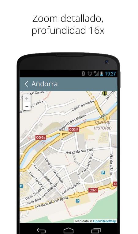 Andorra Mapa Offline PRO Screen 3