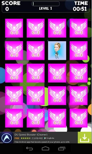 Girl's Generation Memory Game