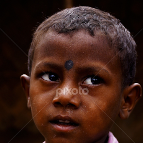 Gazing    by Newton Saha - Babies & Children Child Portraits