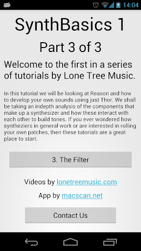 【免費音樂App】SynthBasics 1 - Part 3 of 3-APP點子