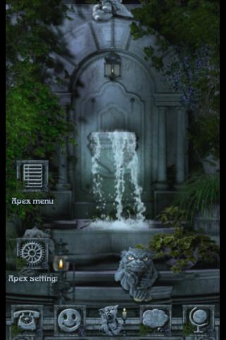 Android application Apex/GO Theme: Gothic screenshort