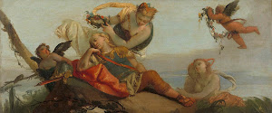 RIJKS: Francesco Zugno: The Sleeping Rinaldo Crowned with Flowers by Armida (formerly entitled Sleeping Mars) 1780