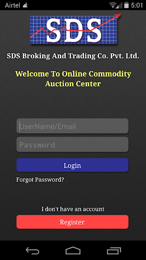 SDS Commodity Online Auction