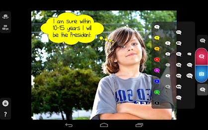 Cam Talks:Speech Bubble Camera poster 5