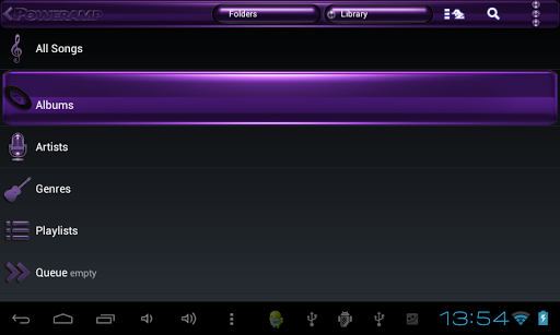 【免費音樂App】Poweramp skin Black Purple-APP點子