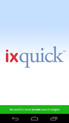 Ixquick Private Search