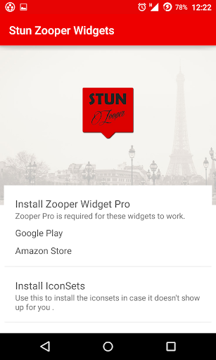 stun zooper widgets