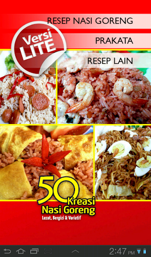 50 Resep Nasi Goreng Lite