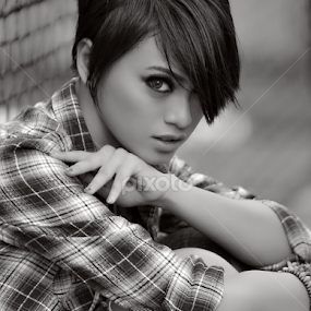 by Ririen Yunus (ryu031) - Black & White Portraits & People