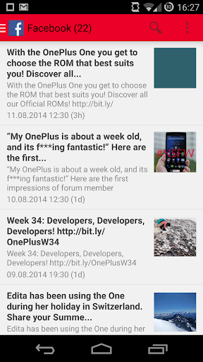 OnePlus One Fan App