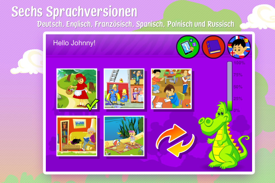 Android application My First English Words 3 screenshort
