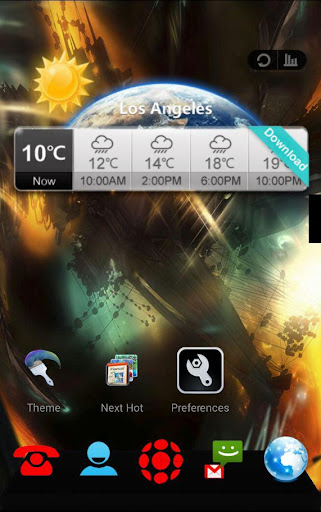 Next Launcher Krypton Theme