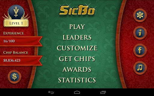 Casino Dice Game: SicBo