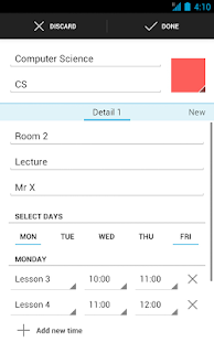 Timetable - screenshot thumbnail