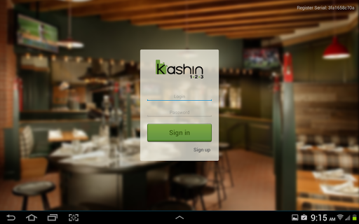 Kashin cloud based tablet POS