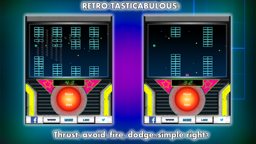 【免費街機App】AstroFlaps retro LED game FREE-APP點子