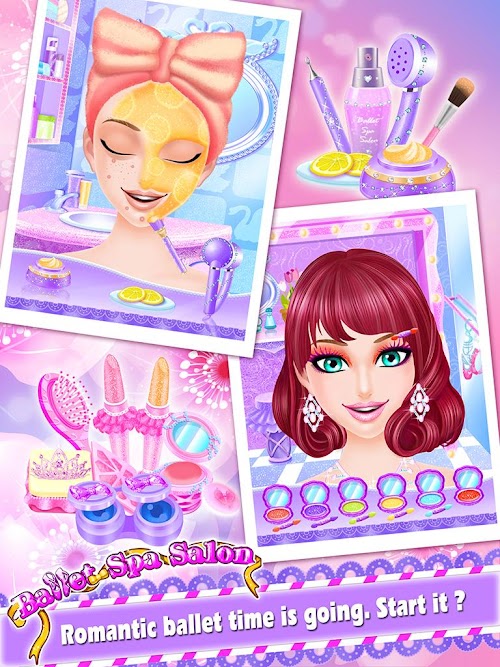 Android application Ballet Spa Salon - Girls Games screenshort