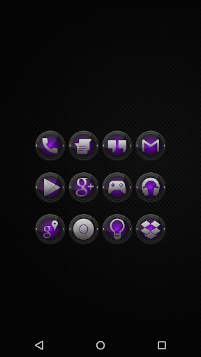 Black and Purple - Icon Pack