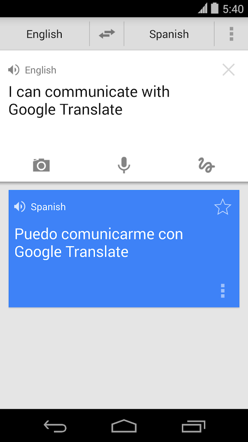 Google Translate Spanska Till Svenska