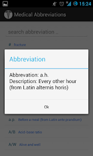   Medical Abbreviations- screenshot thumbnail   