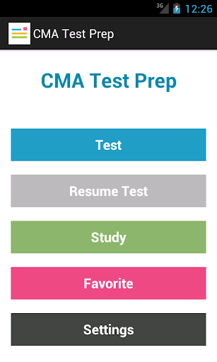 CMA Test Prep