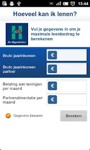 De Hypotheker app Screenshots 1