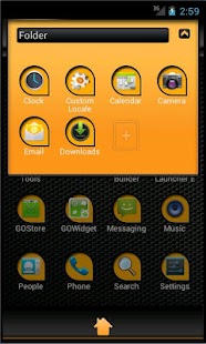 How to download GO Black Orange Theme lastet apk for android