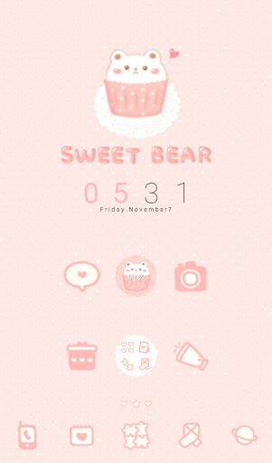 Sweet bear 도돌런처 테마