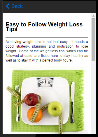 【免費健康App】Weight Loss Tips-APP點子