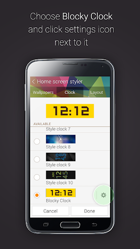 【免費工具App】Blocky Clock for Gear Fit-APP點子