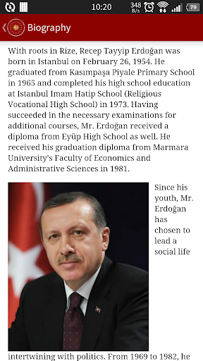 Pres of the Republic of Turkey