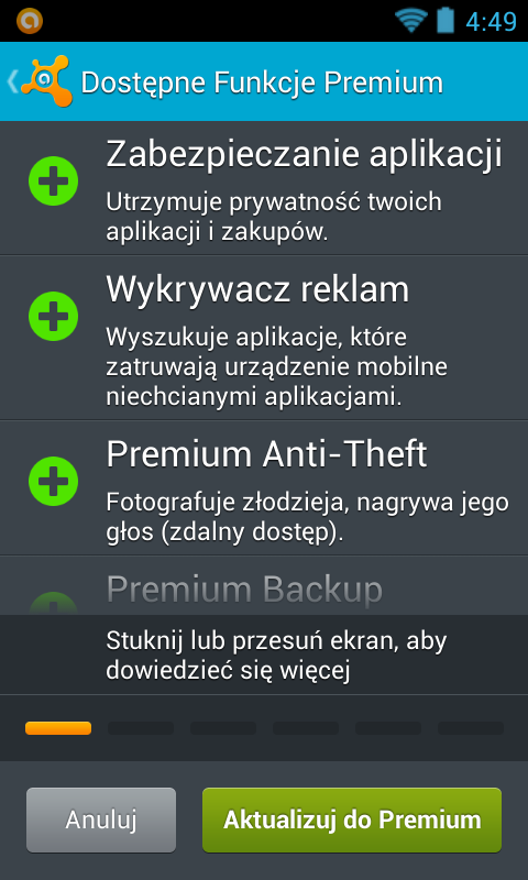 avast! Mobile Security Android