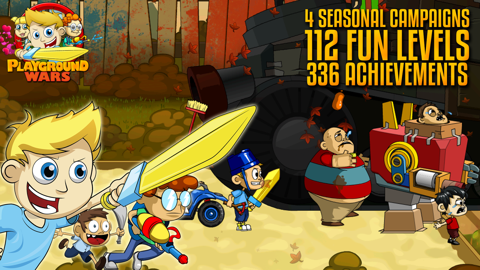 Playground Wars - screenshot