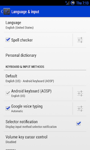 Dark ActionBar Navy CM Theme - screenshot thumbnail