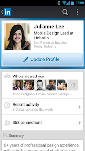 LinkedIn - screenshot thumbnail