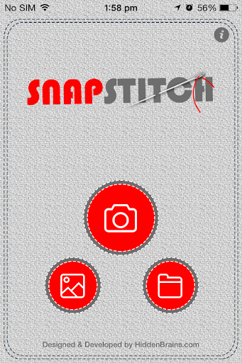 Snap Stitch App