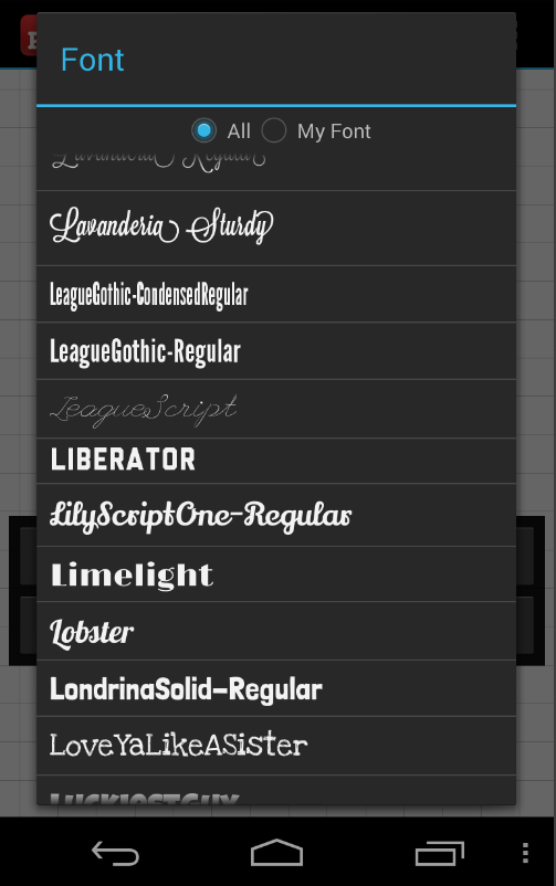   Phonto 写真文字入れ- スクリーンショット 