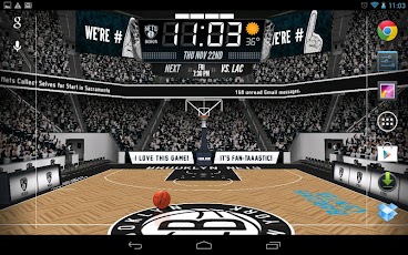 Top Application and Games Free Download NBA 3D Live Wallpaper 2.07 APK File