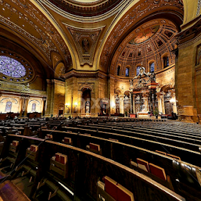 A VIEW FROM THE SIDELINE by Michael Rey - Buildings & Architecture Places of Worship